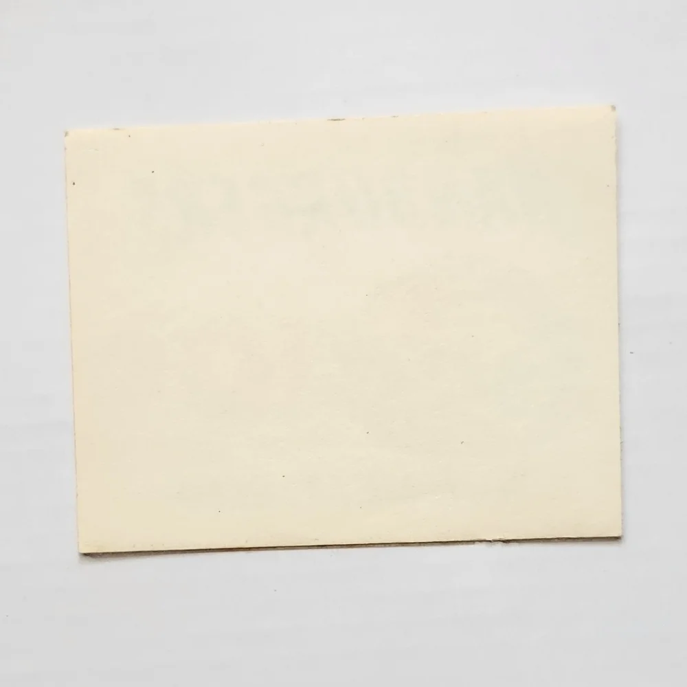🍔 Vintage 1967 Topps NUTTY INITIALS Sticker “Hamburgers 10¢” Gag Card 🍟